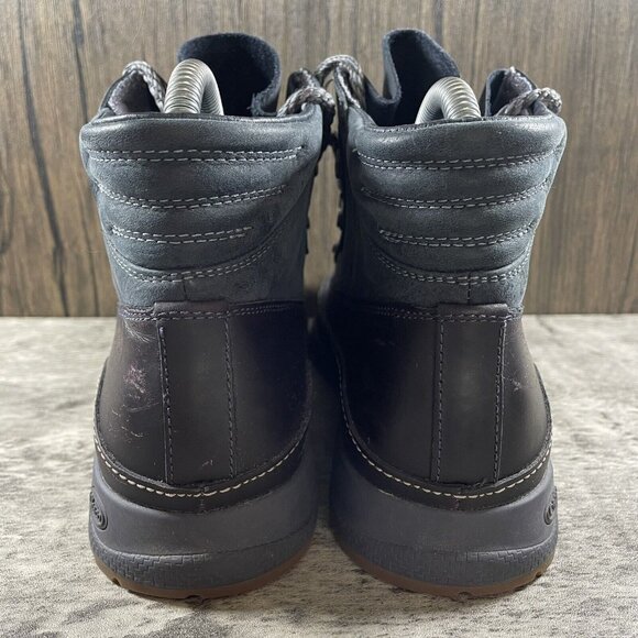 Chaco Womens Ember Mid Storm Leather Boots Size 6.5 Brown J106802 - Picture 6 of 10